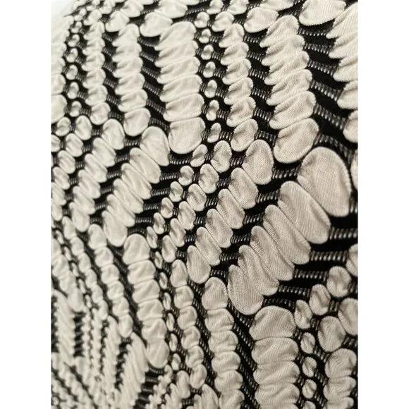 Ali Miles Women's 2X Textured Soft Fabric Design Dress - Picture 5 of 9